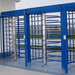 Full Height Turnstile With Hydraulic Damper